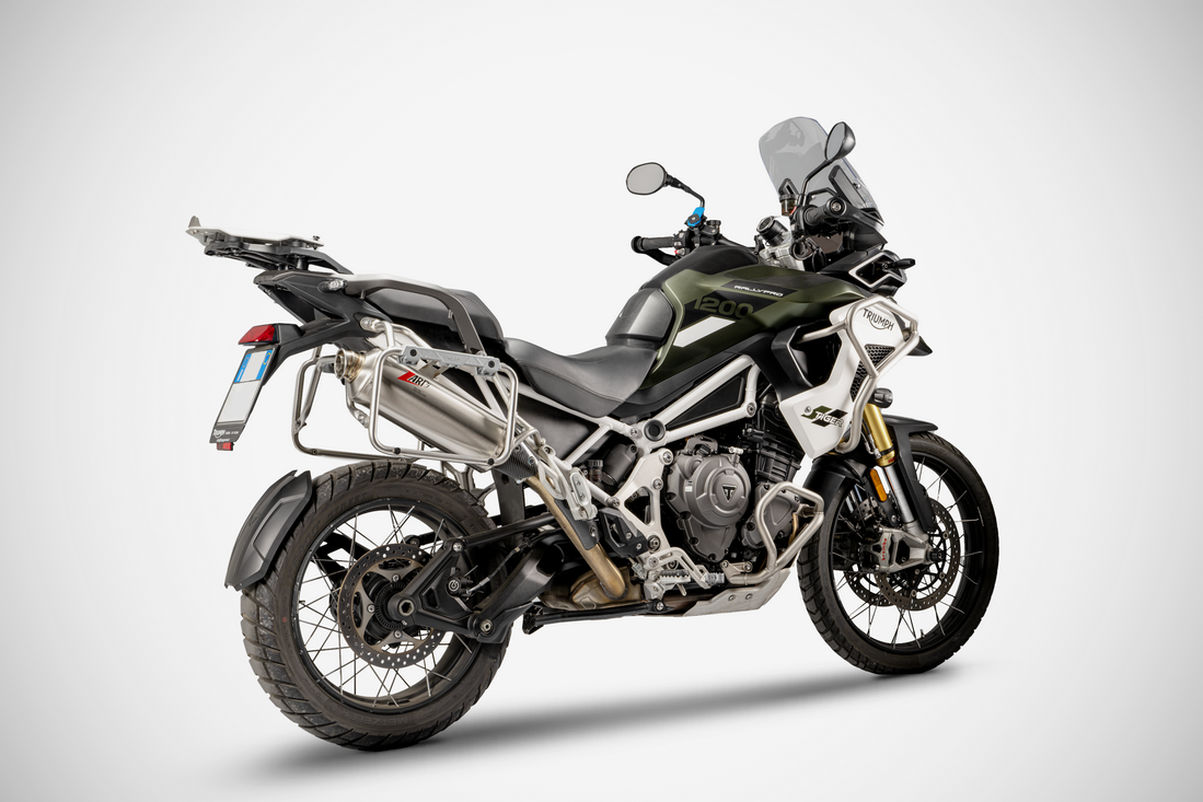 ZARD Slip-on Exhaust for Triumph Tiger 1200 (2022+) ZARD Slip-on Exhaust for Triumph Tiger 1200 (2022+)